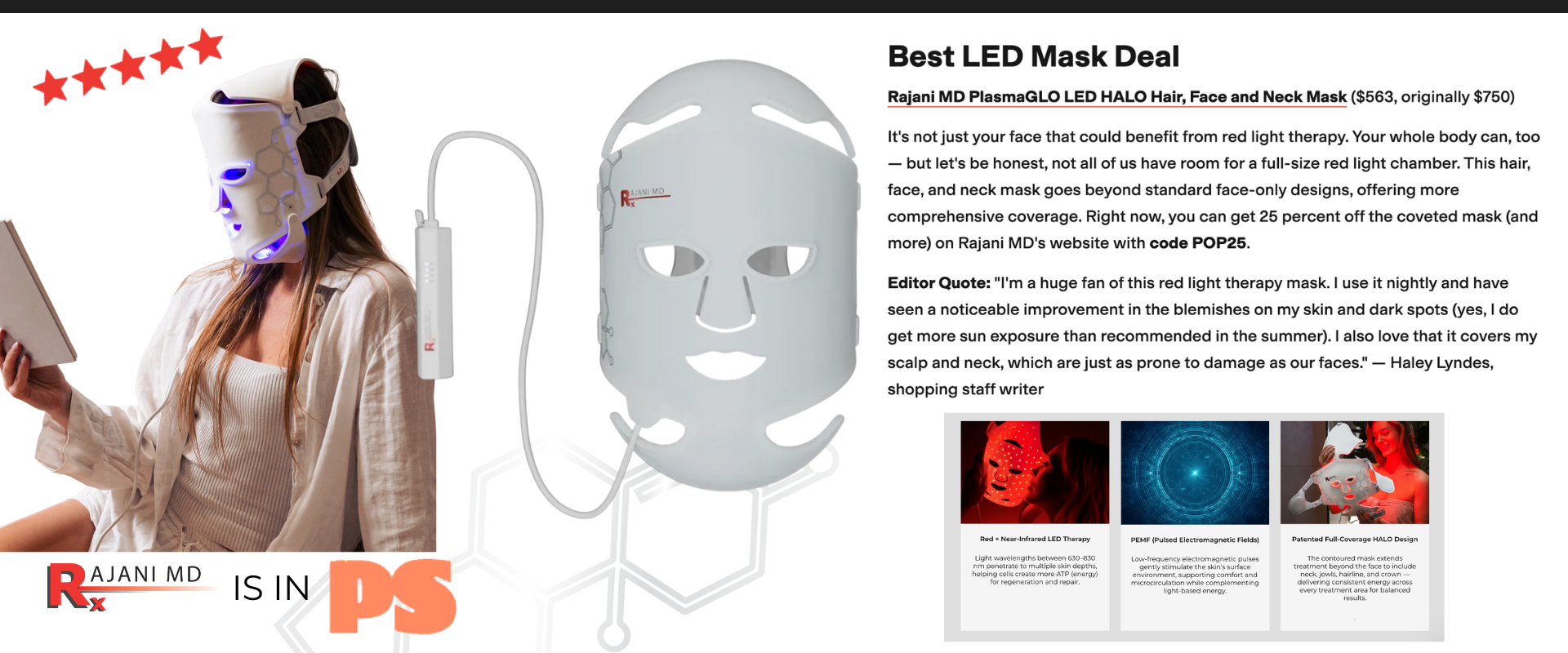 As Seen on PopSugar: Best Weekly Sales