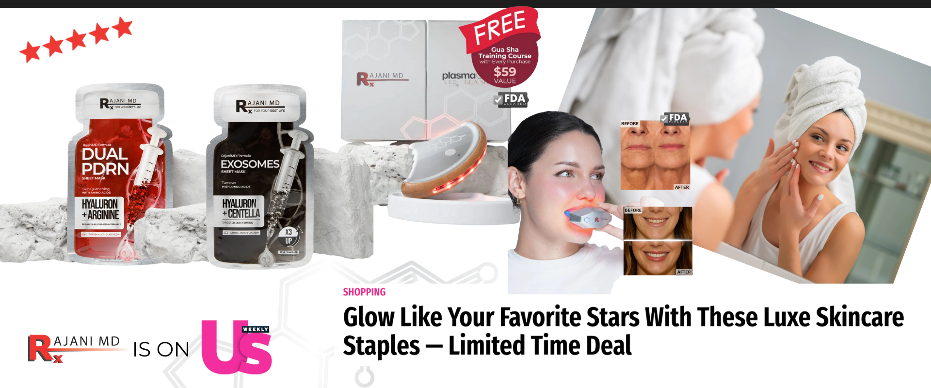 As Seen in Us Weekly: Luxe Skincare Staples