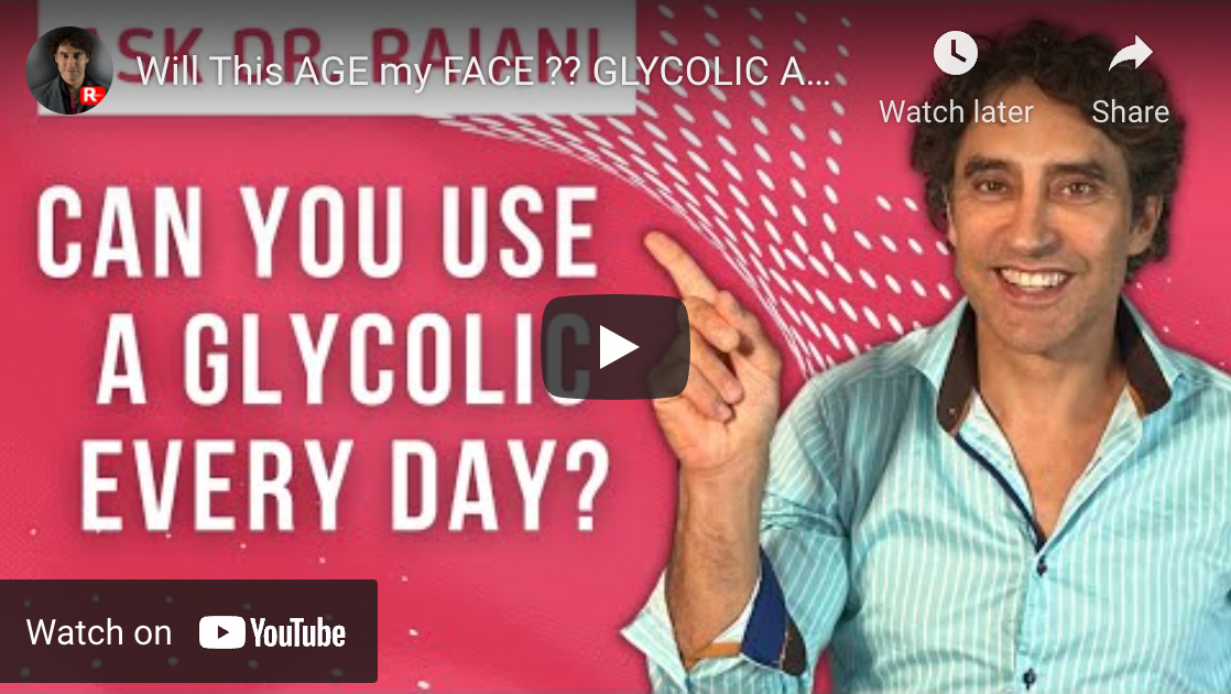 Will This AGE my FACE ? GLYCOLIC ACID and RETINOIC ACIDS