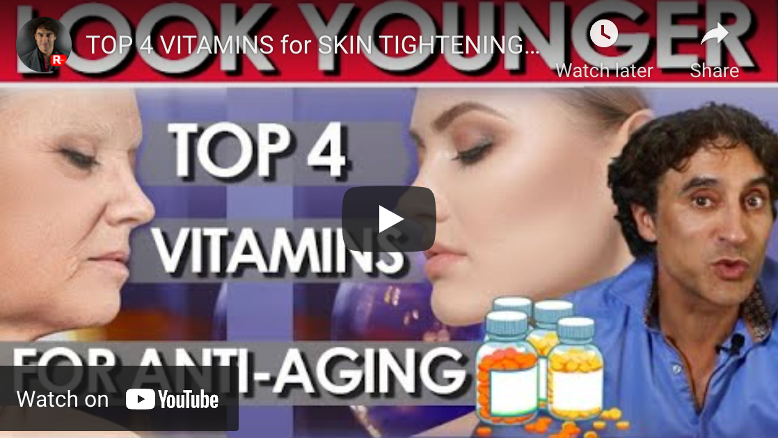 TOP 4 VITAMINS for SKIN TIGHTENING // Vitamins for Skin