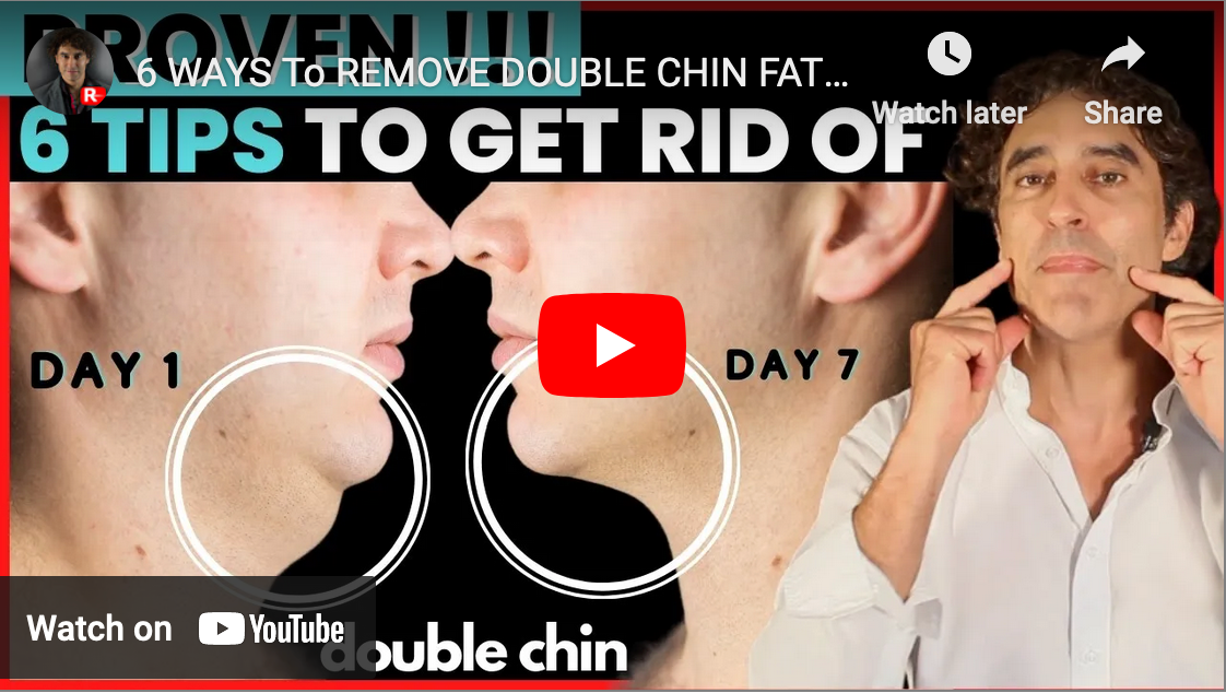 ways to get rid of double chin fat