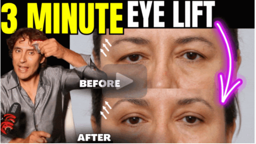 The 3 Minute Eye Lift You Can Do At Home