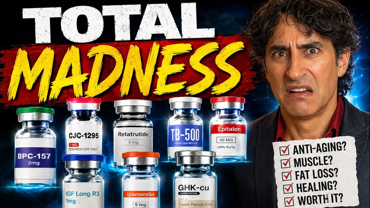 PEPTIDES WORK- THATS THE PROBLEM !!