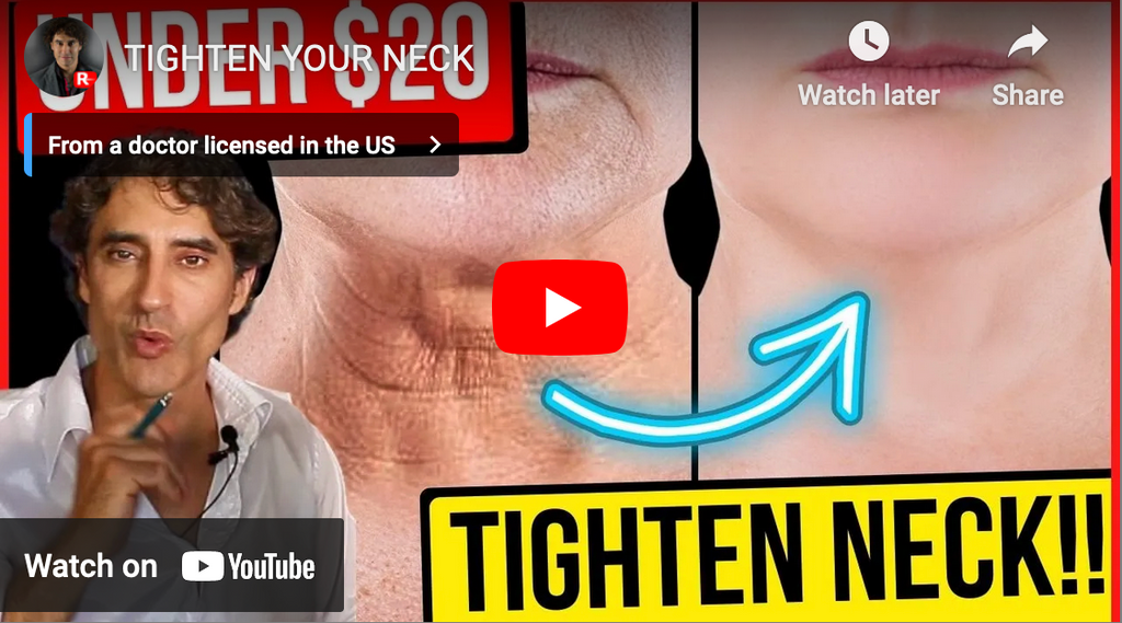 how to get rid of water retention in neck