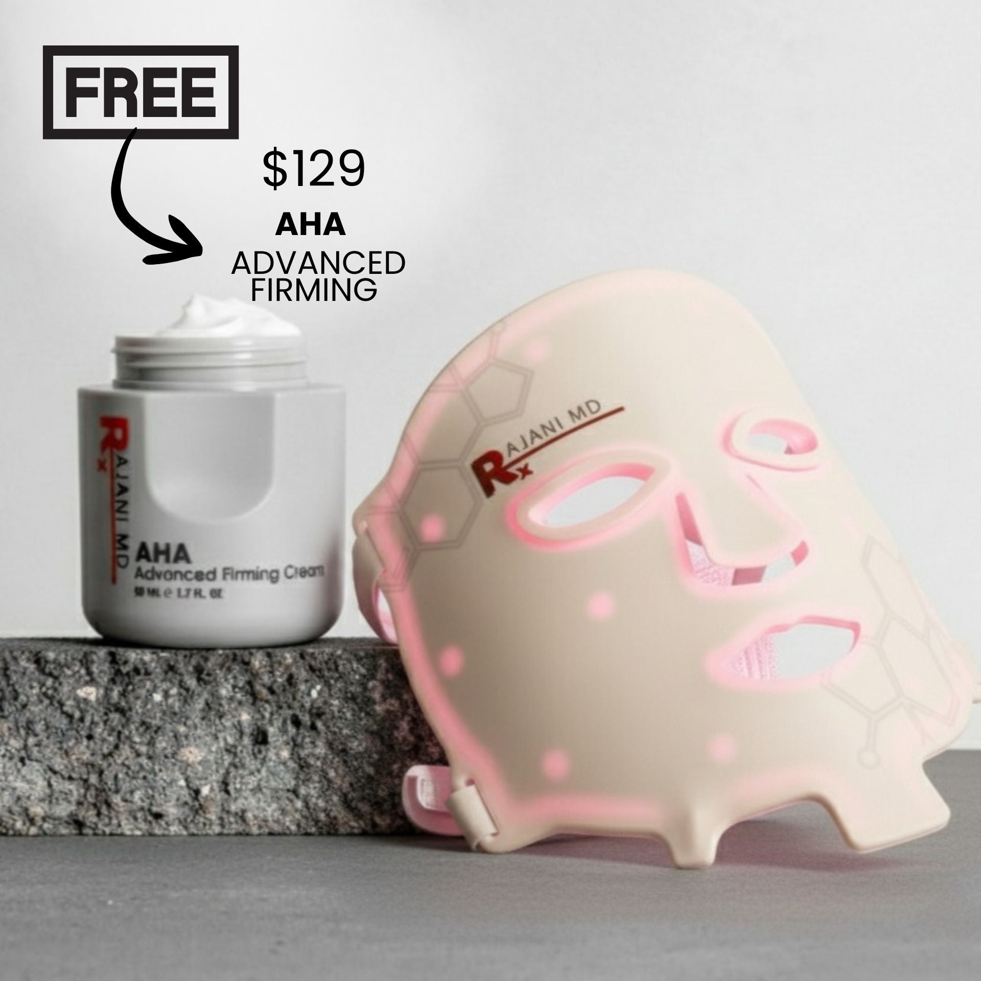 PlasmaGLO™ LED Face and Jowl Mask