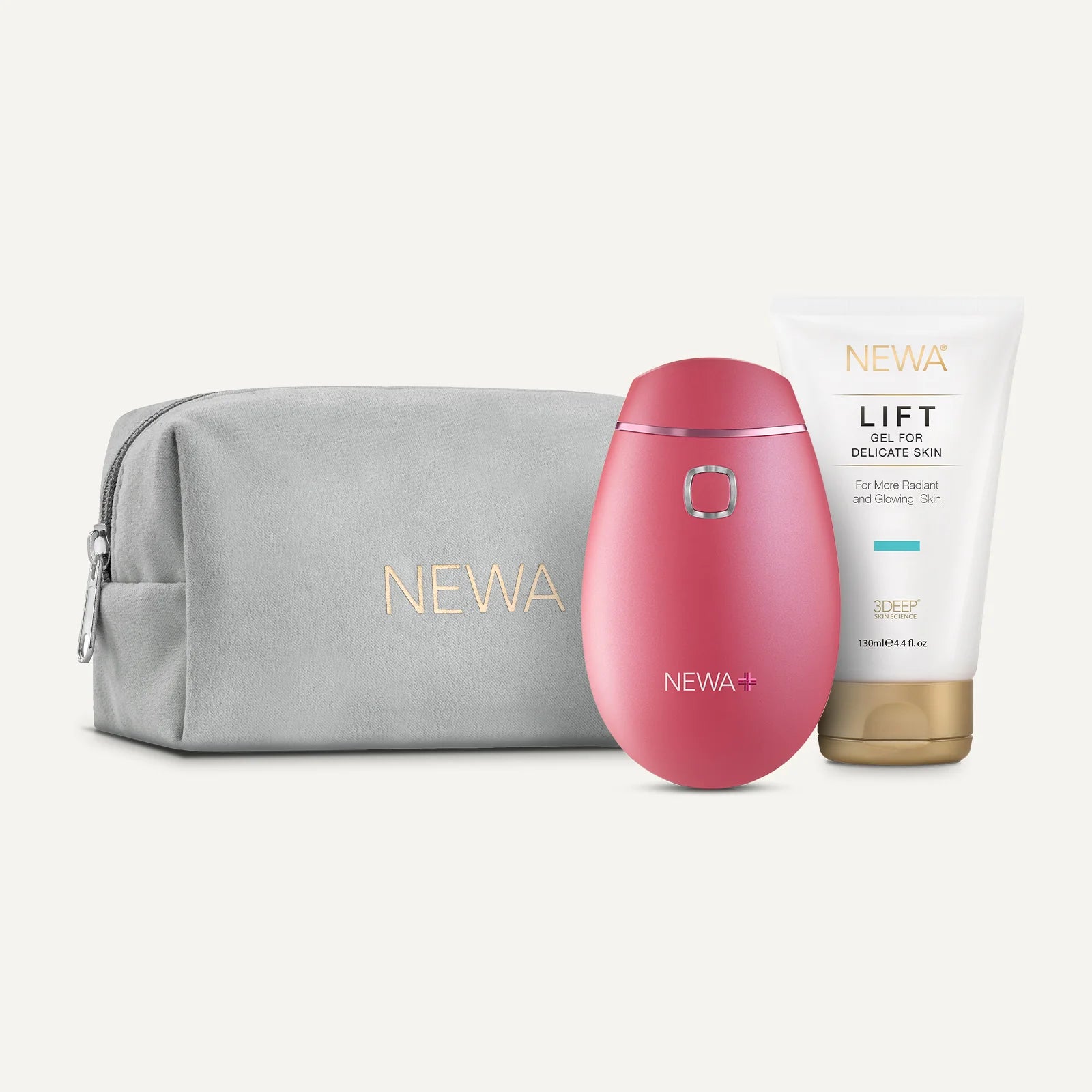 NEWA+ Cordless RF Wrinkle Reduction Device (Pink)