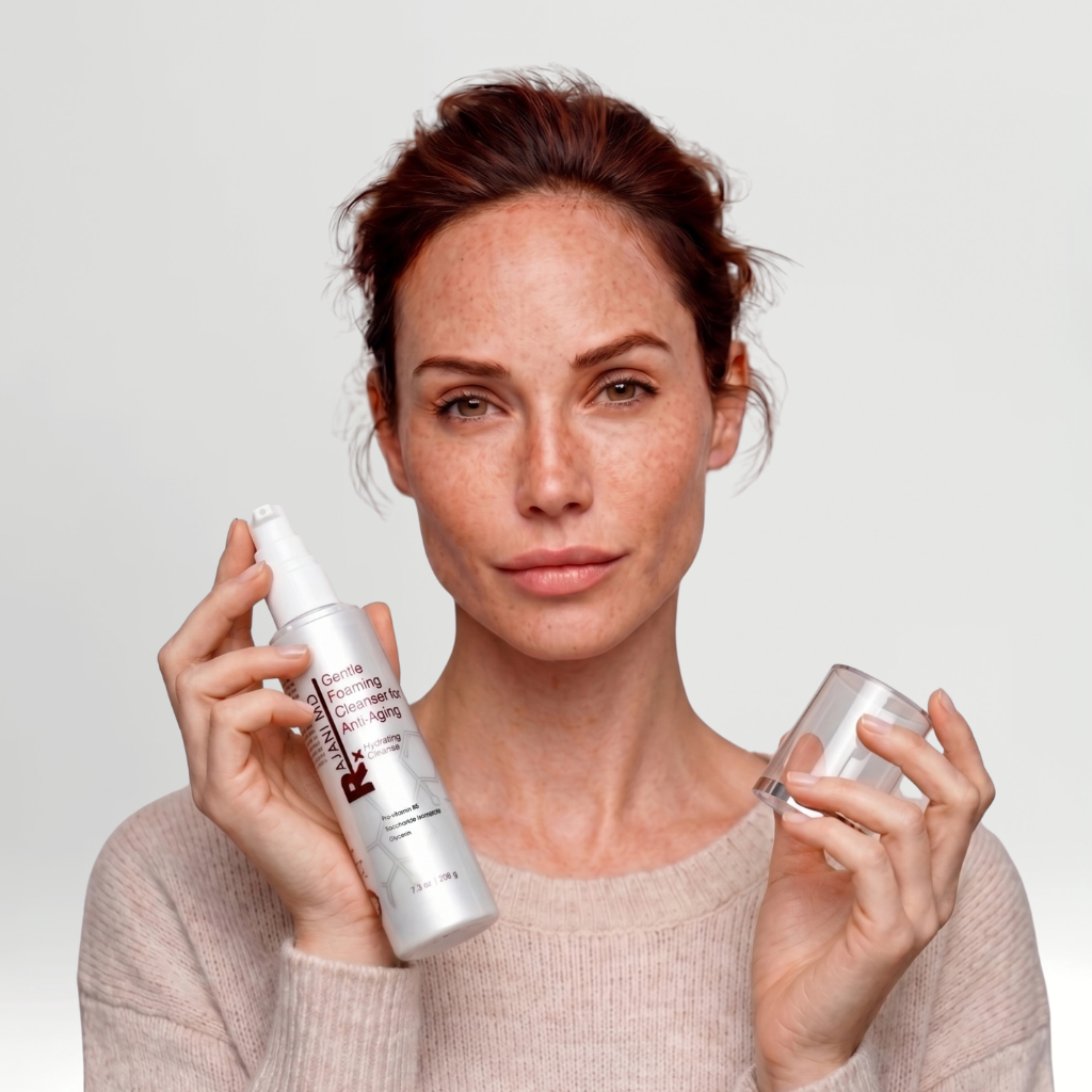 Gentle Foaming Cleanser for Anti-Aging