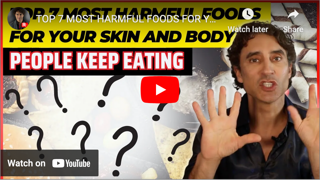 TOP 7 MOST HARMFUL FOODS FOR YOUR SKIN AND BODY THAT PEOPLE KEEP EATING !!