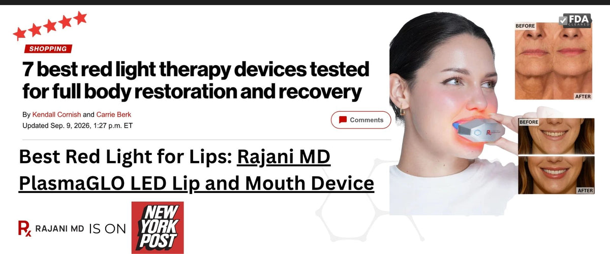 As Seen in The New York Post: Best Red Light Therapy for Lips