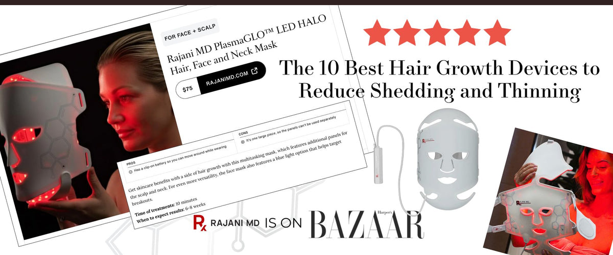 As Seen in Harper's BAZAAR: The 10 Best Hair Growth Devices to Reduce Shedding and Thinning