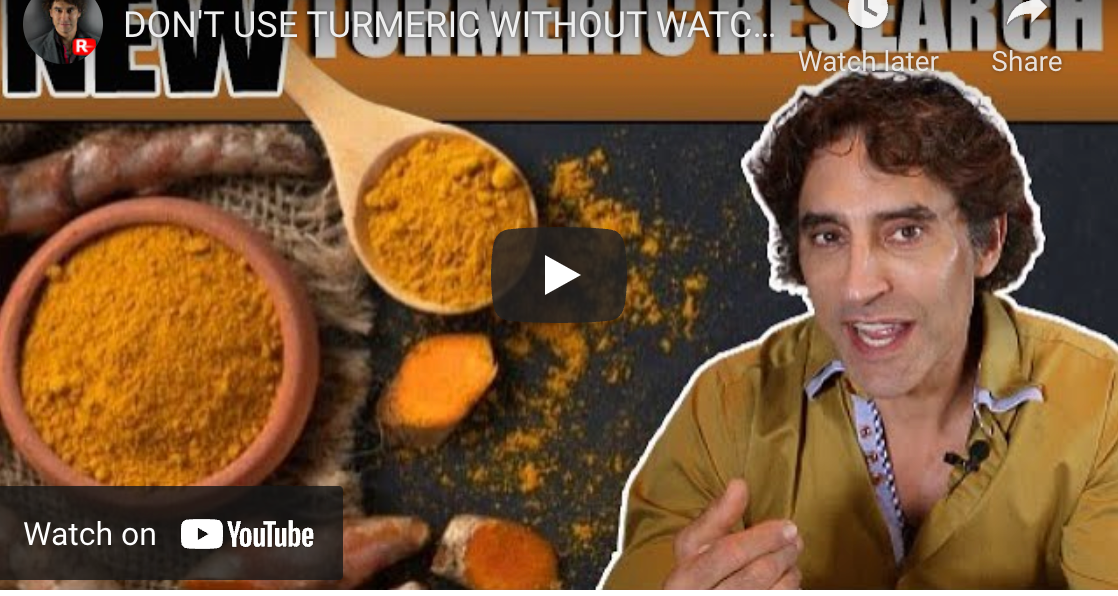 DON'T USE TURMERIC WITHOUT WATCHING THIS!! Turmeric