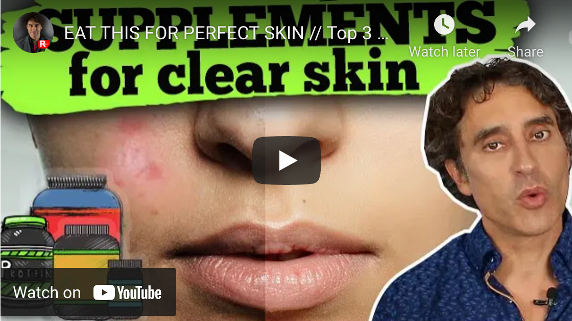EAT THIS FOR PERFECT SKIN // Top 3 Supplements For Beautiful Skin