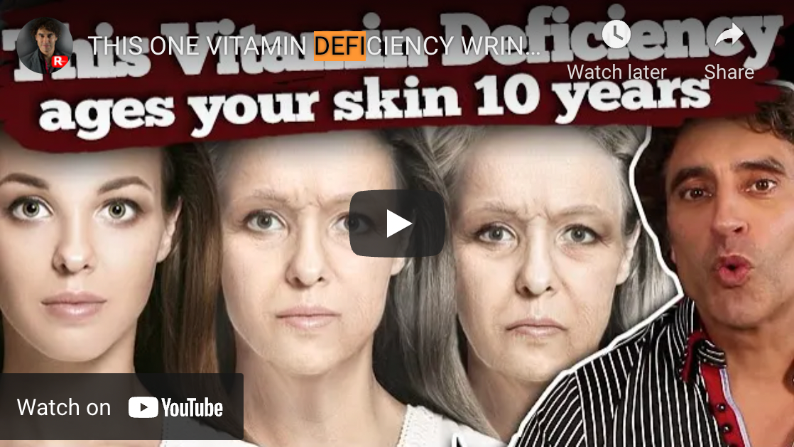 THIS ONE VITAMIN DEFICIENCY WRINKLING YOUR FACE // Vitamins for Skin