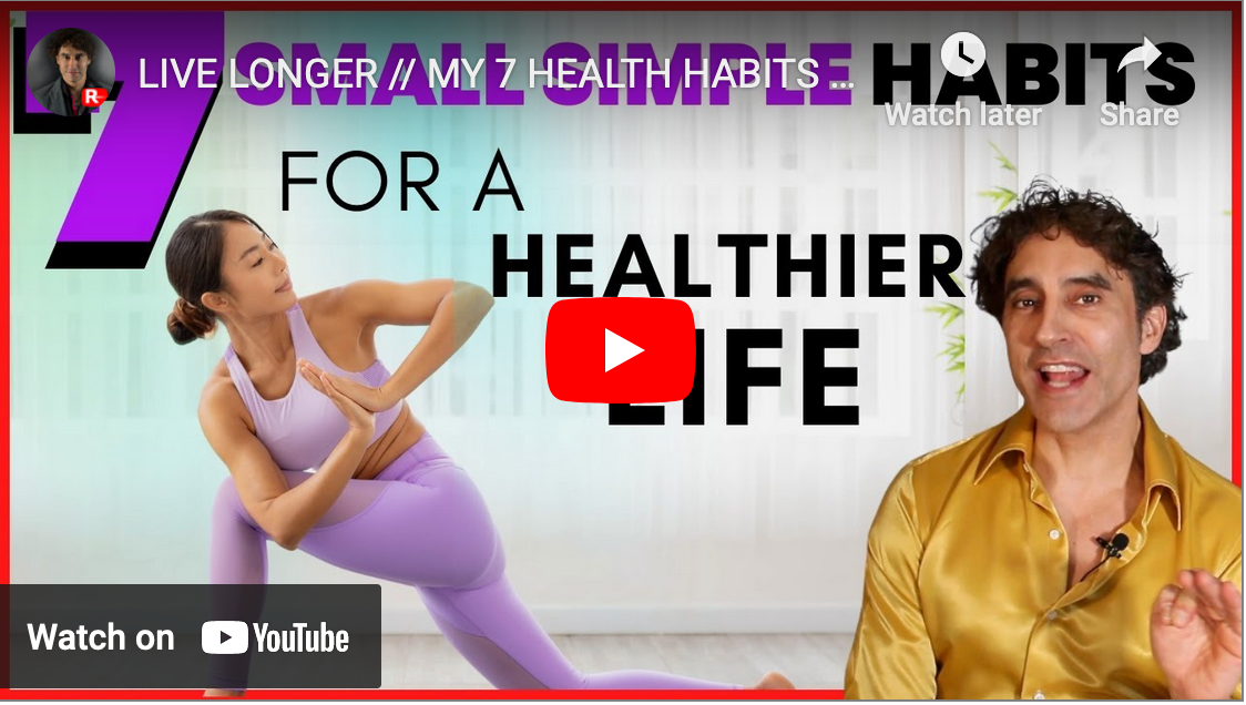 LIVE LONGER // MY 7 HEALTH HABITS FOR YOU
