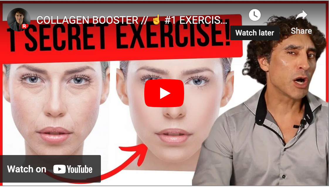 COLLAGEN BOOSTER //  #1 EXERCISE For YOUR SKIN