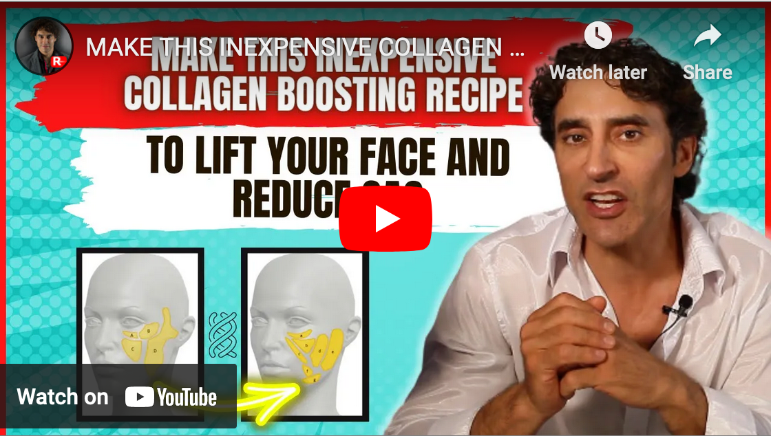 MAKE THIS INEXPENSIVE COLLAGEN BOOSTING RECIPE TO LIFT YOUR FACE AND REDUCE SAG