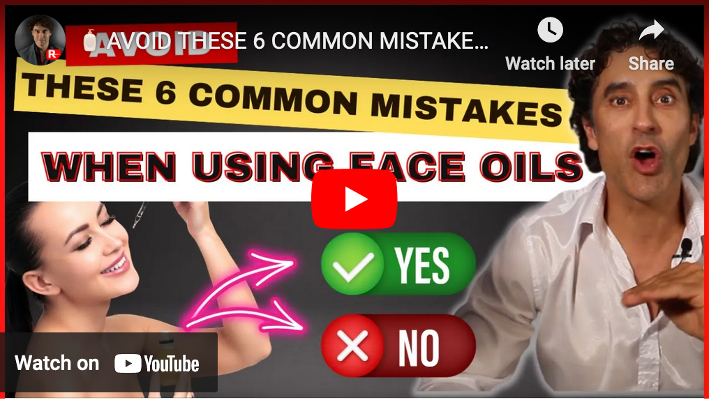 AVOID THESE 6 COMMON MISTAKES WHEN USING FACE OILS