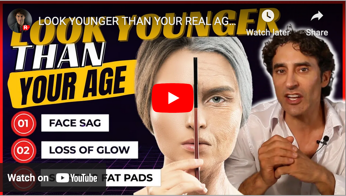 LOOK YOUNGER THAN YOUR REAL AGE WITHOUT SURGERY or EXPENSIVE PROCEDURES