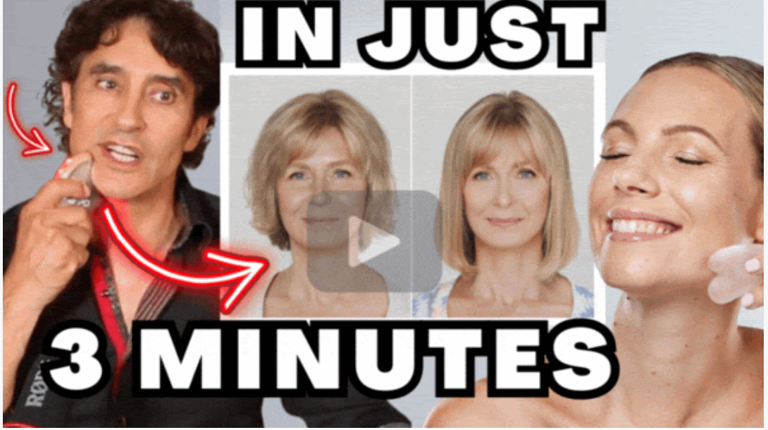 EXACT (Step by Step) 3 Minute Face Lifting Method