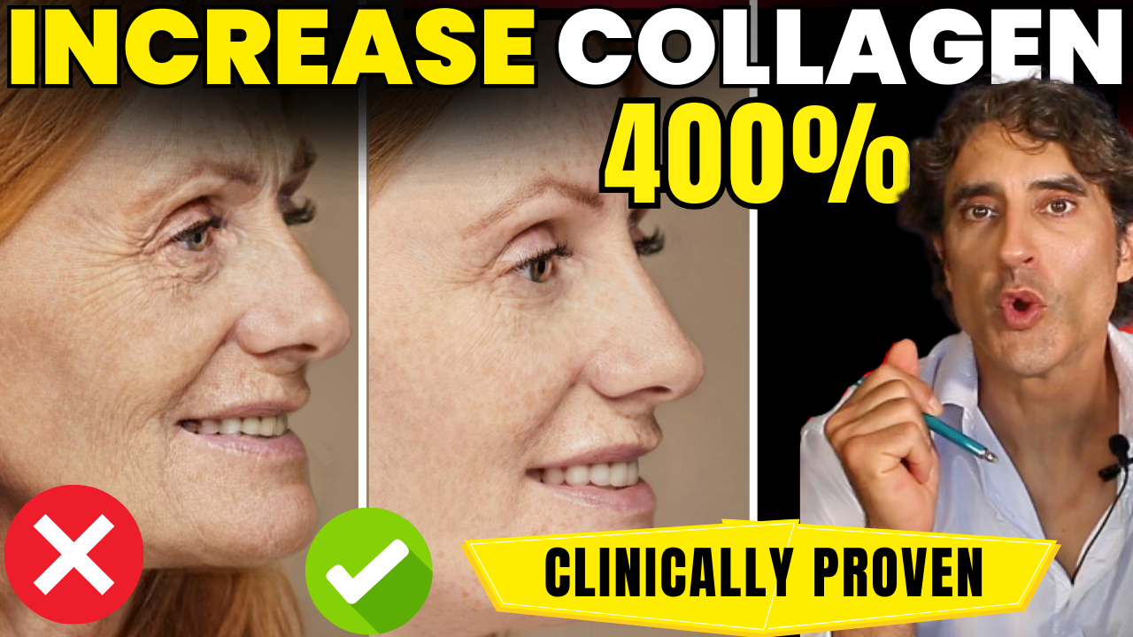 SCIENTIFICALLY PROVEN at HOME DEVICE BUILDS COLLAGEN 400%