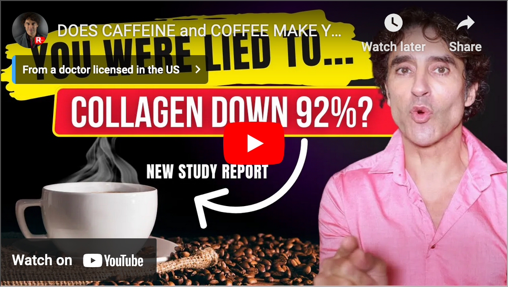 DOES CAFFEINE and COFFEE MAKE YOU LOOK OLDER