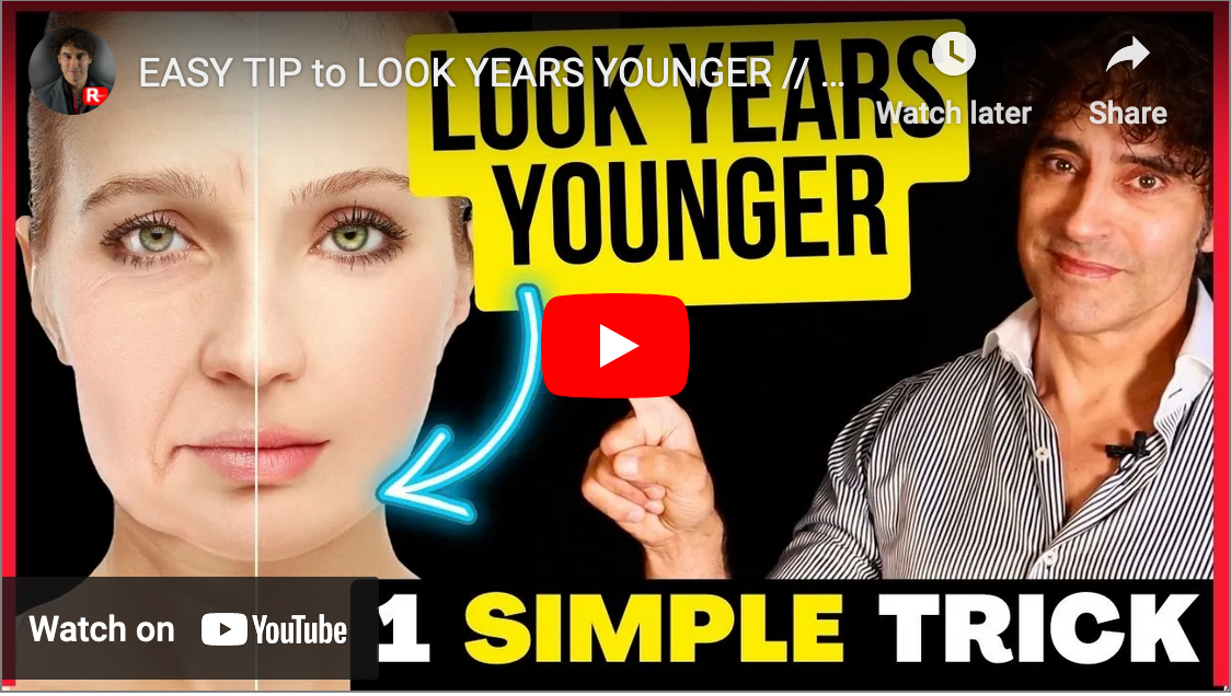 EASY TIP to LOOK YEARS YOUNGER // NEVER DO THIS