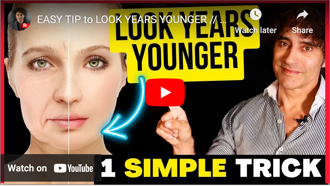 EASY TIP to LOOK YEARS YOUNGER // NEVER DO THIS !!