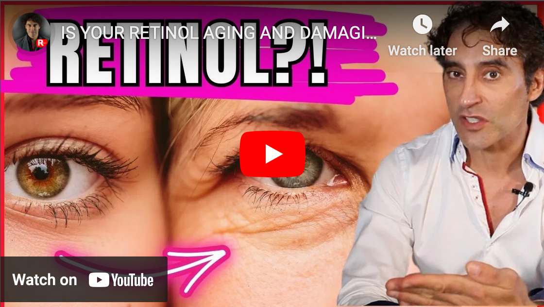 IS YOUR RETINOL AGING AND DAMAGING YOUR EYES ??