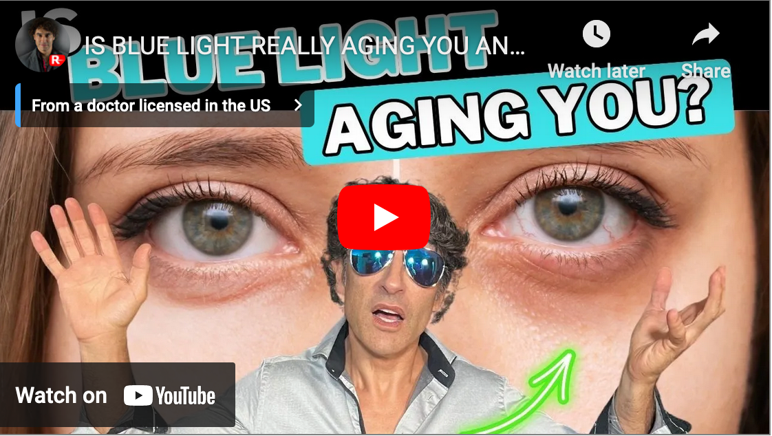 IS BLUE LIGHT REALLY AGING YOU AND WHAT YOU CAN DO
