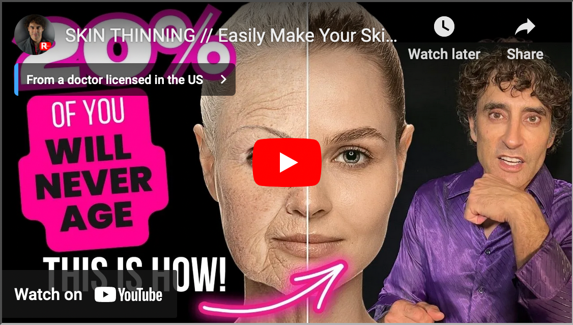 SKIN THINNING // Easily Make Your Skin Stronger and Thicker at Home