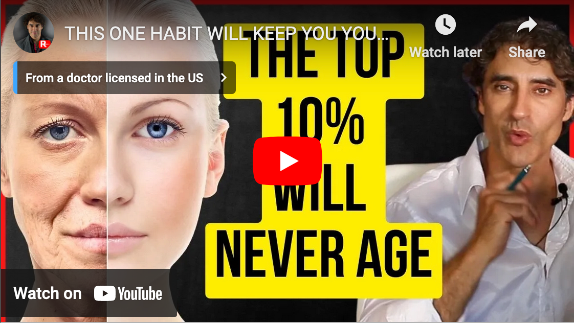 THIS ONE HABIT WILL KEEP YOU YOUNGER FOREVER !!