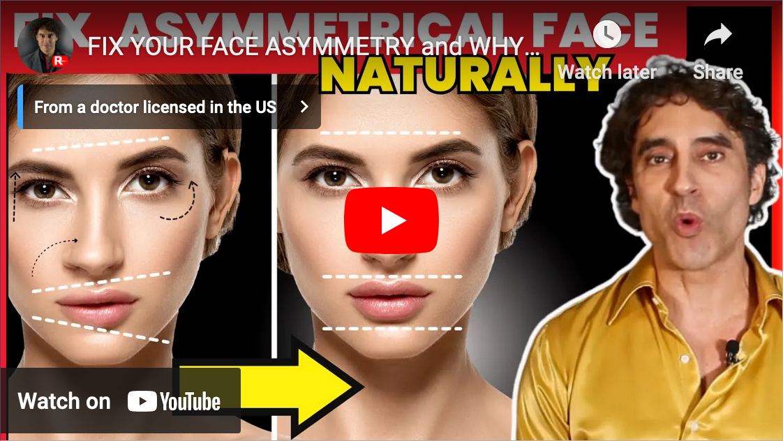 FIX YOUR FACE ASYMMETRY and WHY IT WORSENS as WE AGE