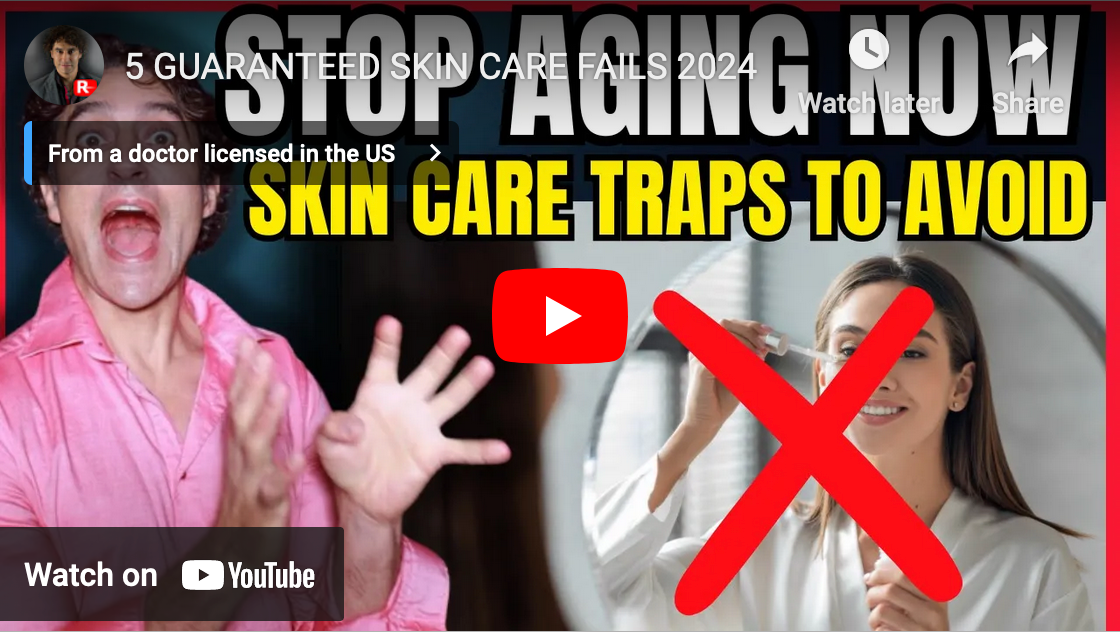 5 GUARANTEED SKIN CARE FAILS 2024