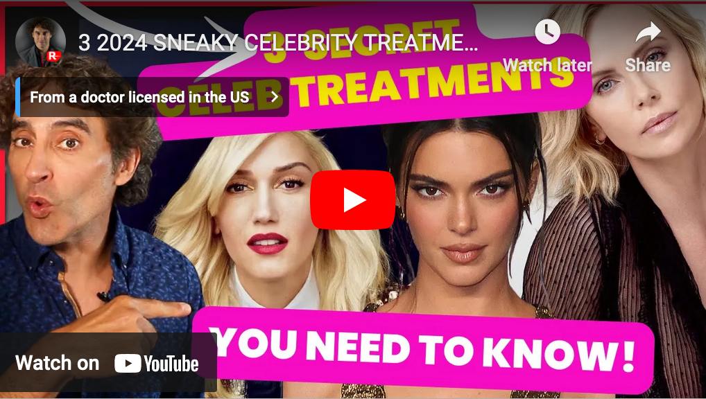 3 2024 SNEAKY CELEBRITY TREATMENTS THEY WILL NEVER TELL YOU and HOW YOU CAN BENEFIT !!