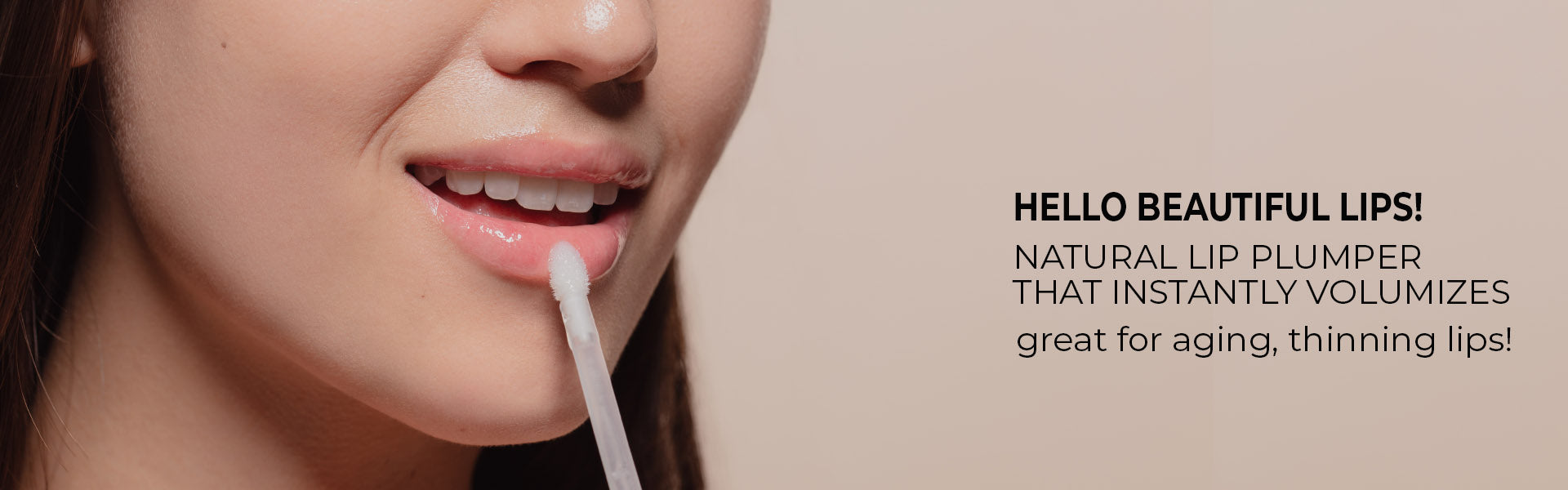 Hello Beautiful Lips! Natural Lip Plumper that Instantantly Volumizes