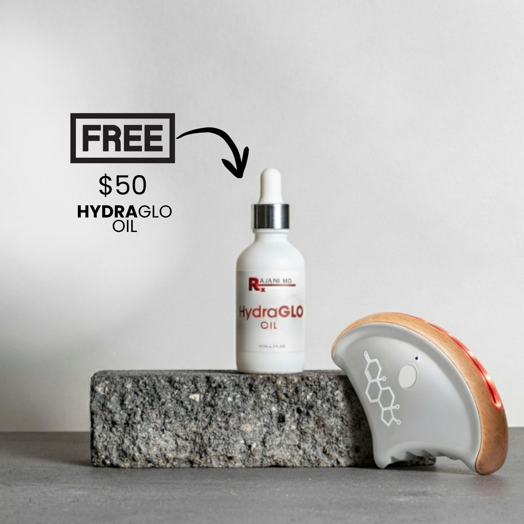 PlasmaGLO™ LED Gua Sha