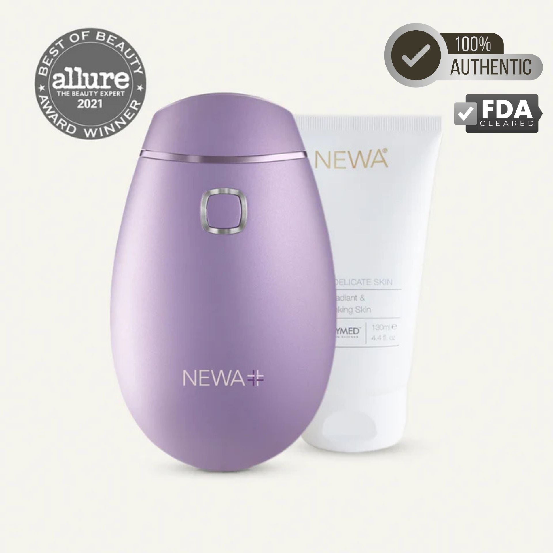 NEWA+ Cordless RF Wrinkle Reduction Device (Lavender)