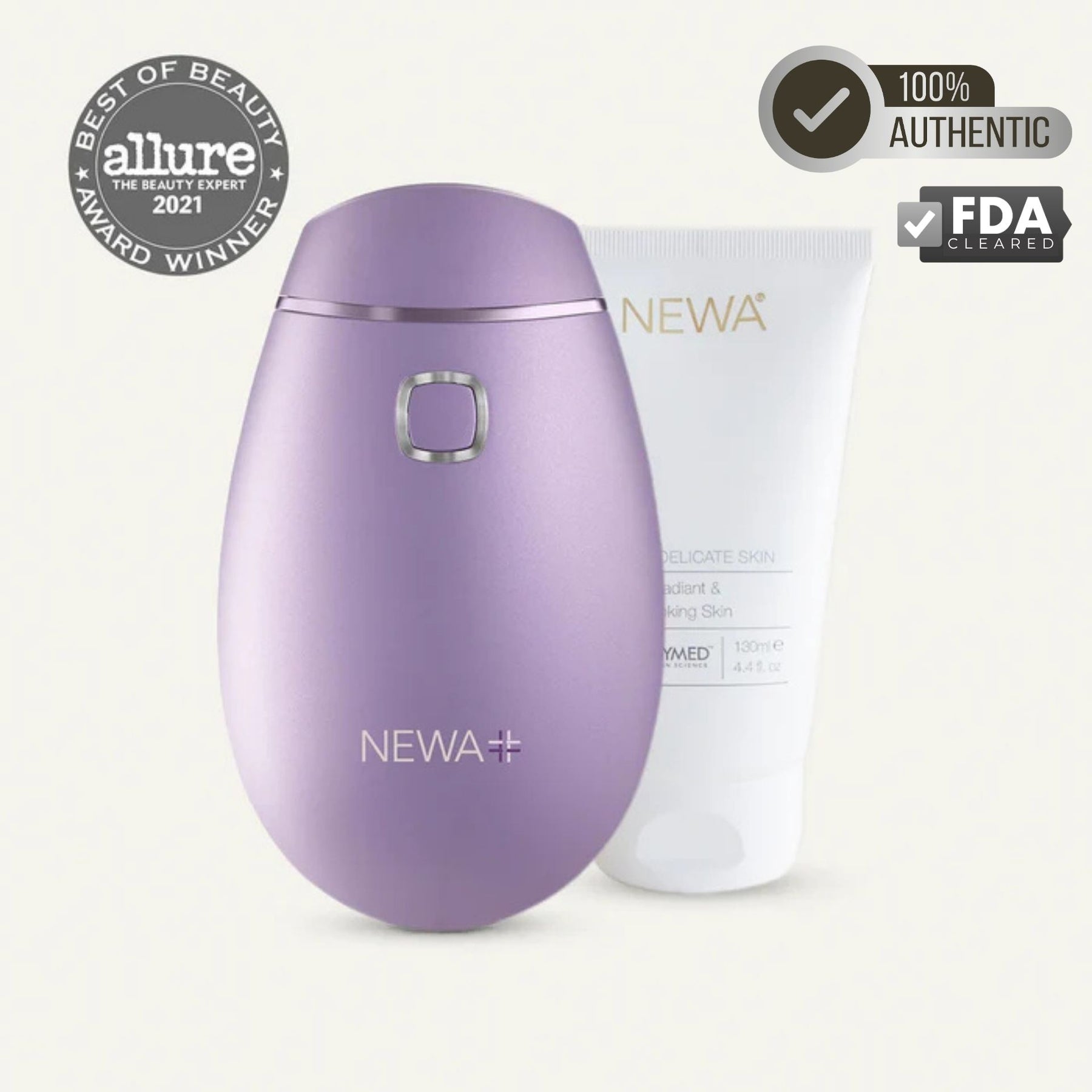 NEWA+ Cordless RF Wrinkle Reduction Device (Lavender)