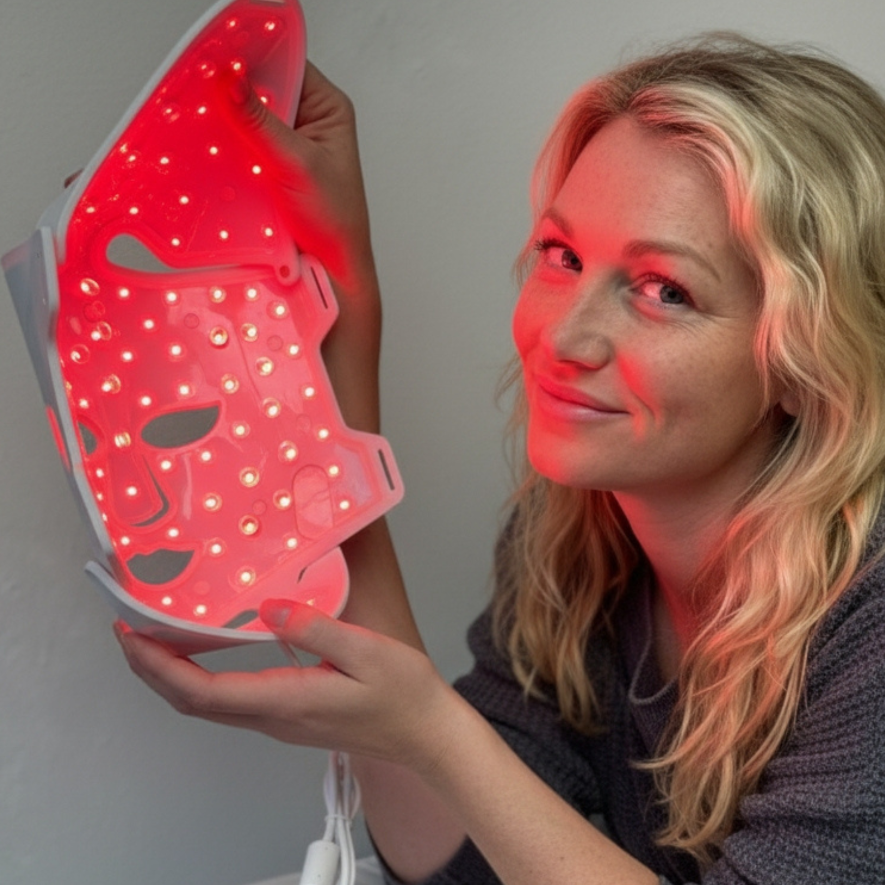 PlasmaGLO™ LED HALO Hair, Face and Neck Mask