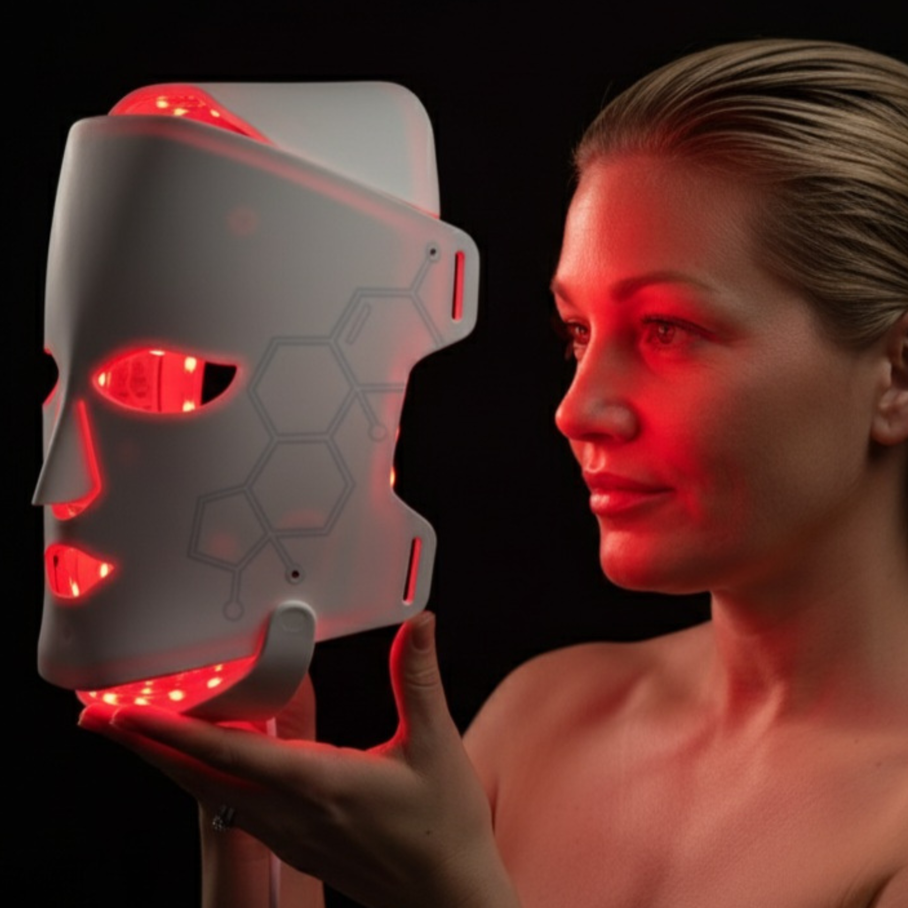 PlasmaGLO™ LED HALO Hair, Face and Neck Mask