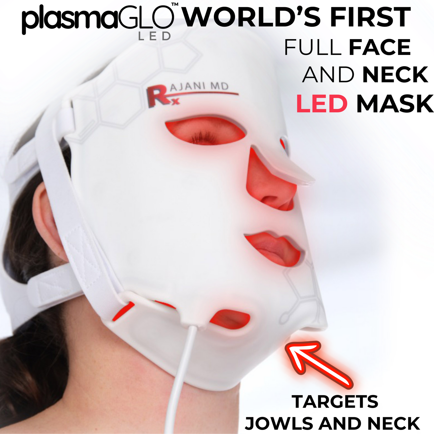 PlasmaGLO™ LED Face and Jowl Mask