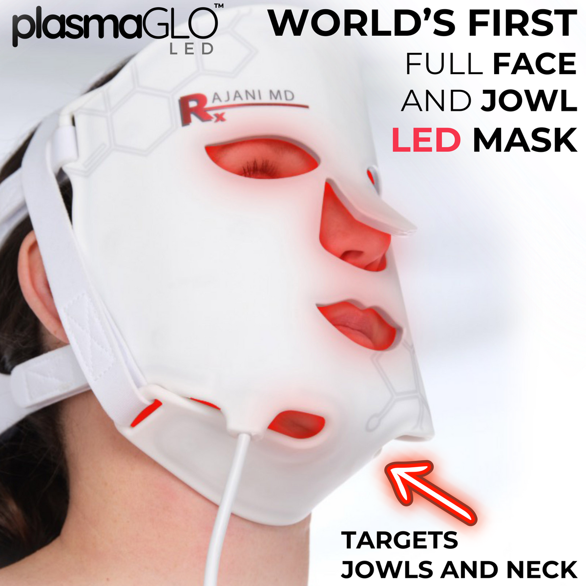 PlasmaGLO™ LED Face and Jowl Mask