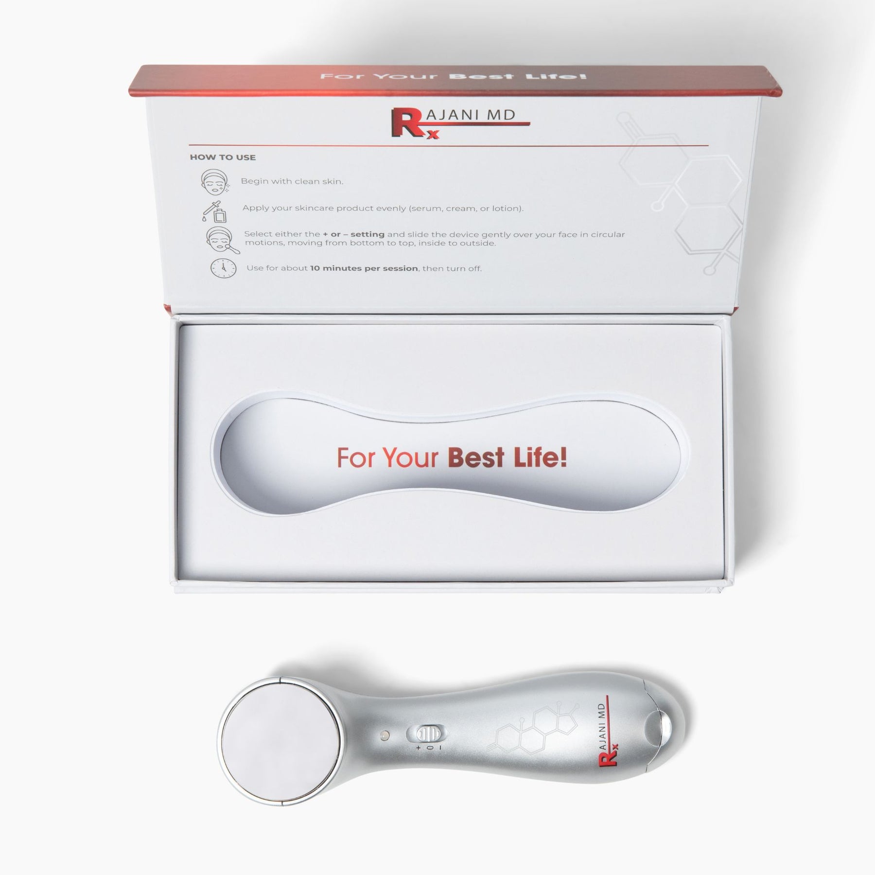 PlasmaGLO Boost | Improve Skincare Absorption & Glow with Vibration and Current PlasmaGLO Boost | Improve Skincare Absorption & Glow with Vibration and Current