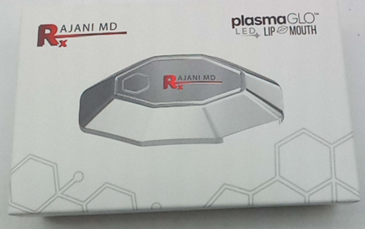 PlasmaGLO LED Lip and Mouth Device Silver Replacement Base