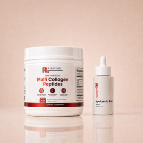 Multi Collagen Peptides Powder + Hyaluronic Acid Serum