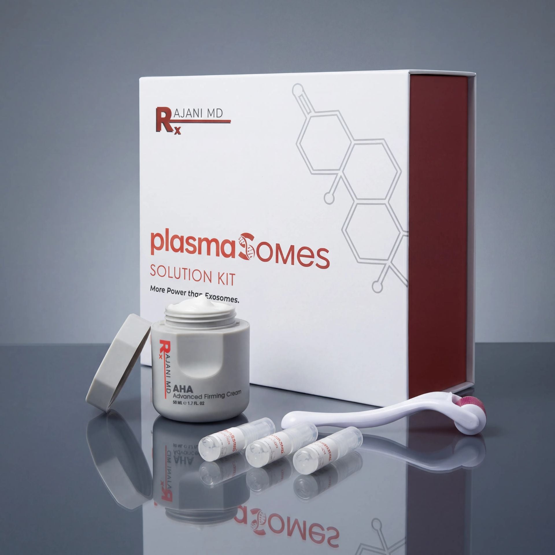 plasmaSOMES Micro-Needle Kit + AHA Cream