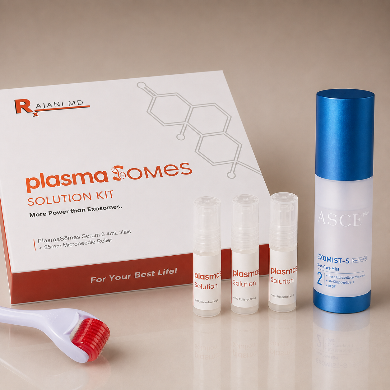 plasmaSOMES™ + Exosomes Mist Neck Suite