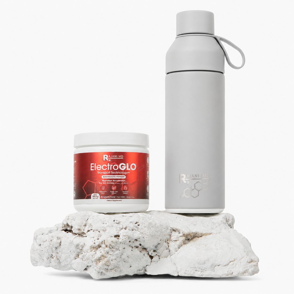 ElectroGLO™ (Raspberry) + Ocean Bottle