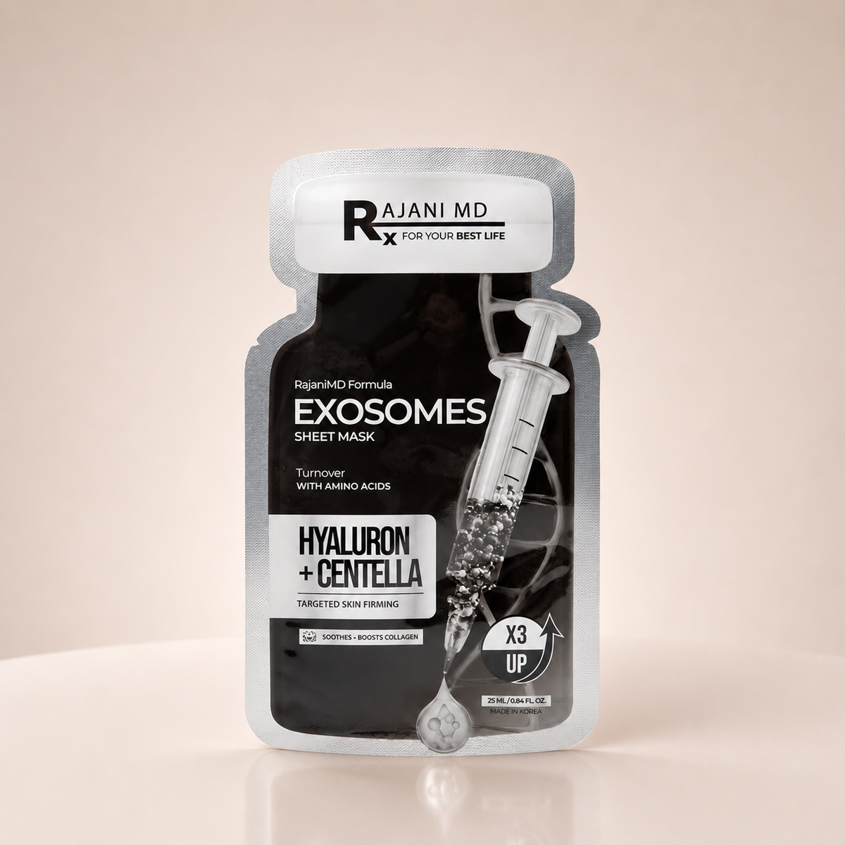 Exosomes Facial Mask Nourishing Single Use Sheet Mask