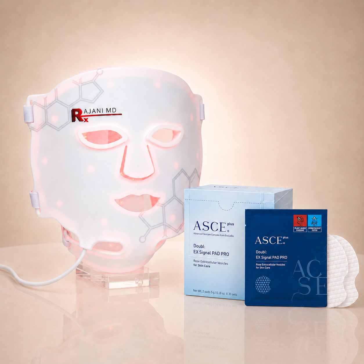 PlasmaGLO Exosomes Pads Neck Suite